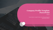 Creative Company Profile Template PowerPoint